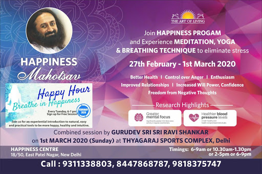 Art of Living Happiness Centre (Yoga & Meditation Centre)