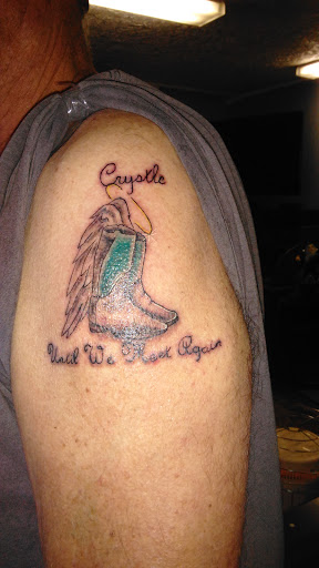 Explore alpha omega tattoo ideas, creative tattoo ideas in Richmond, available at Dragon