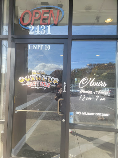 Explore cheek tattoo ideas, creative tattoo ideas in Crofton, available at Red Octopus Tattoos