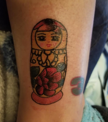 Explore disney thigh tattoo ideas, creative tattoo ideas in Warner Robins, available at Untold Pain Tattoo Studio