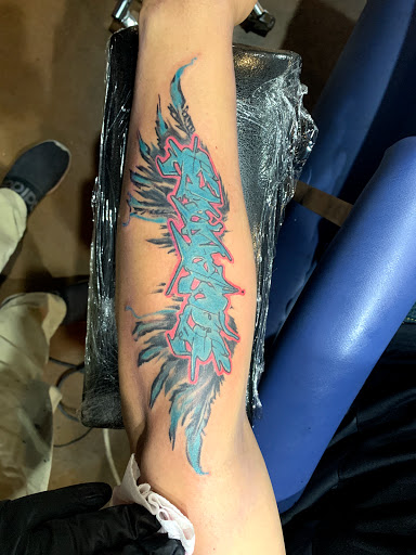 Explore angel numbers tattoo ideas, creative tattoo ideas in Phoenix, available at The Snooty Fox Tattoo and piercing