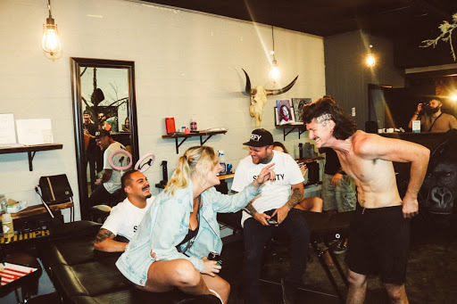 Explore jack and sally couple tattoos ideas, creative tattoo ideas in Springfield, available at Triumph Tattoo