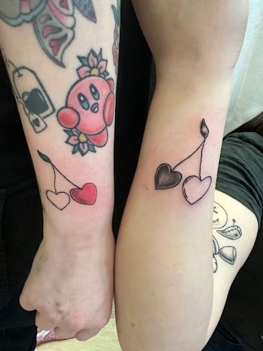 Explore hot air balloon tattoo ideas, creative tattoo ideas in Kingsland, available at These Colors Dont Run Tattoo & Piercing