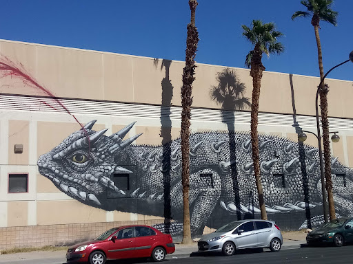 Horned Lizard Mural, 301 N 6th St, Las Vegas, NV 89101