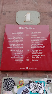 Restaurant allemand Haus Wertheym à Frankfurt (la carte)