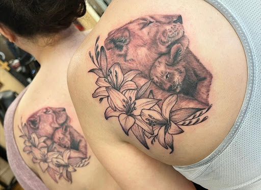 Explore friday the 13th jason tattoo ideas, creative tattoo ideas in Englewood, available at Flamingo Noir Collective