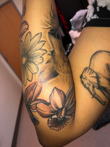 Explore gore tattoo ideas, creative tattoo ideas in Wake Forest, available at Revelation Ink Tattoo and Piercing