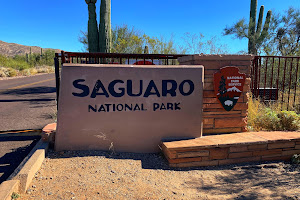 Saguaro National Park Sign