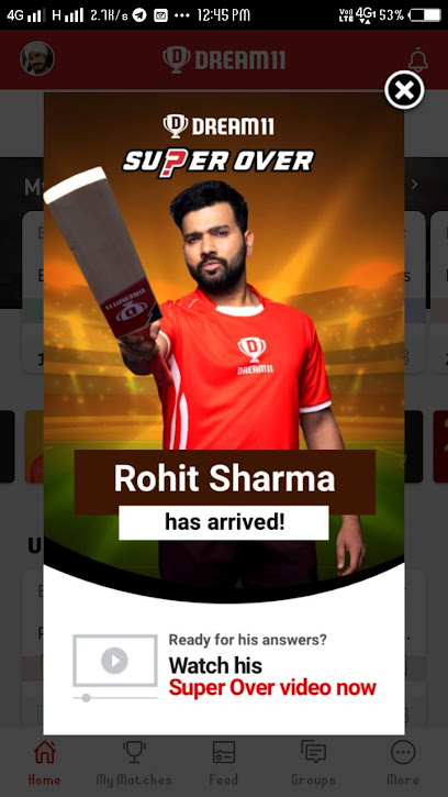 Playing the dream11 game