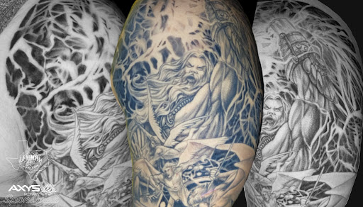 Explore forearm tattoo placement ideas, creative tattoo ideas in Mcallen, available at World Famous La Mancha Tattooz
