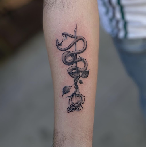 Explore barn owl tattoo ideas, creative tattoo ideas in Peoria, available at Modern Ink Tattoo