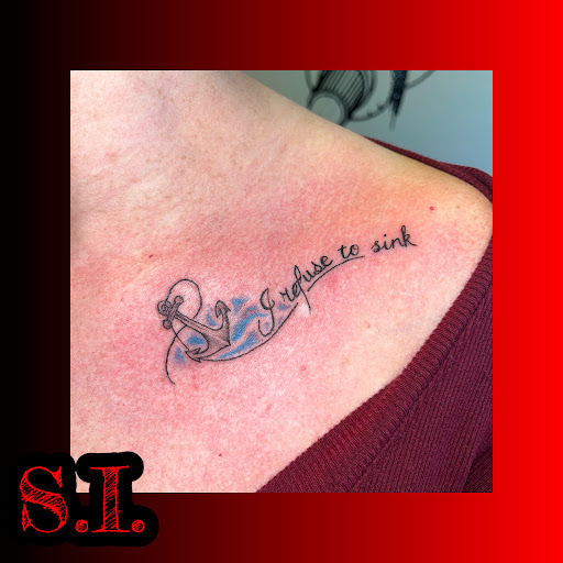 Explore lady thigh tattoo ideas, creative tattoo ideas in Mesa, available at SmokeN Ink Tattoos