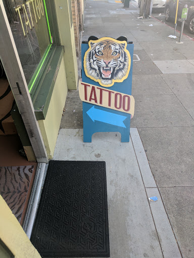 Tattoo Shop «Eye of the Tiger Tattoo», reviews and photos, 1309 20th Ave, San Francisco, CA 94122, USA