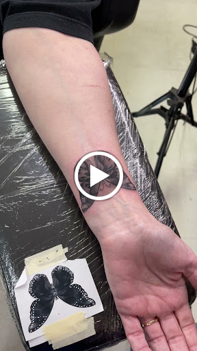 Explore calm tattoo ideas, creative tattoo ideas in San Diego, available at Wylde Sydes Tattoo & Body Piercing