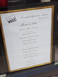 Menu / carte de Ristorante Fellini à Paris