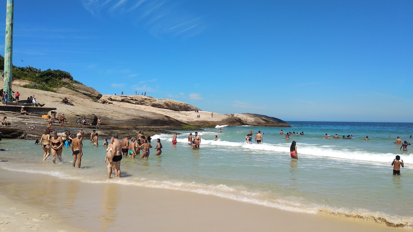 Fotografija Plaža Arpoador udobje območja