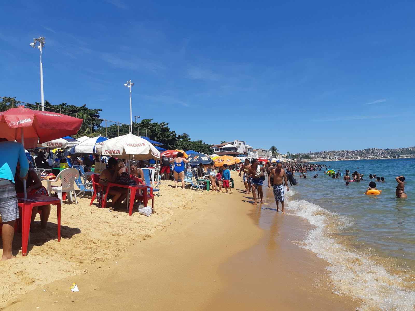 Foto av Praia da Boa Viagem med hög nivå av renlighet