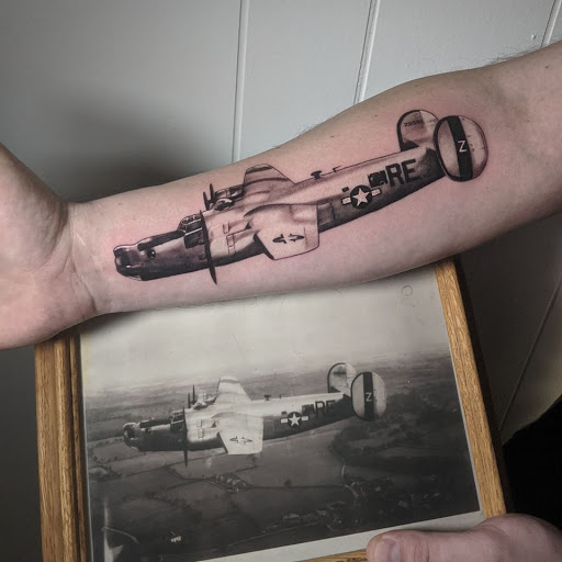 Explore shoulder tattoo ideas male, creative tattoo ideas in Bowling Green, available at The Sanctuary Art Studio