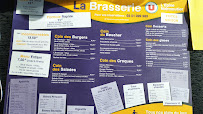 Menu du La brasserie U l'épine Noirmoutier super U à L'Épine