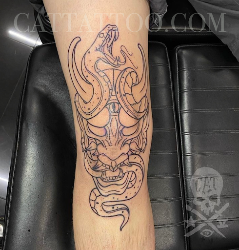 Explore blackbird tattoo ideas, creative tattoo ideas in Addison, available at Cat Tattoo