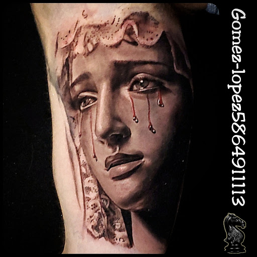 Explore tan tattoo ideas, creative tattoo ideas in Warren, available at Dark Horse Tattoo Co. LLC.