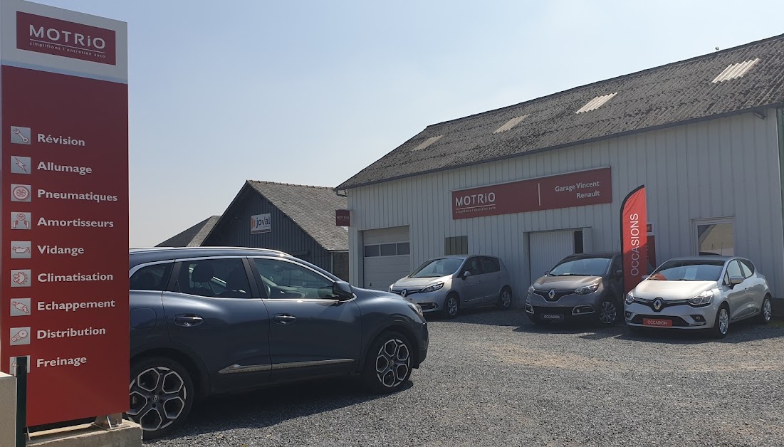 Garage Vincent Renault - Motrio à Alexain (Mayenne 53)