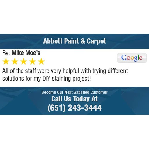 Paint Store «Abbott Paint & Carpet of St. Paul», reviews and photos, 1808 Grand Ave, St Paul, MN 55105, USA