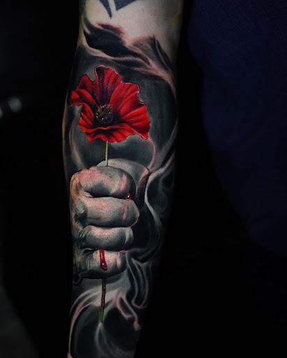 Explore correctional officer tattoo ideas, creative tattoo ideas in Buford, available at Inked Arts Tattoo Studio
