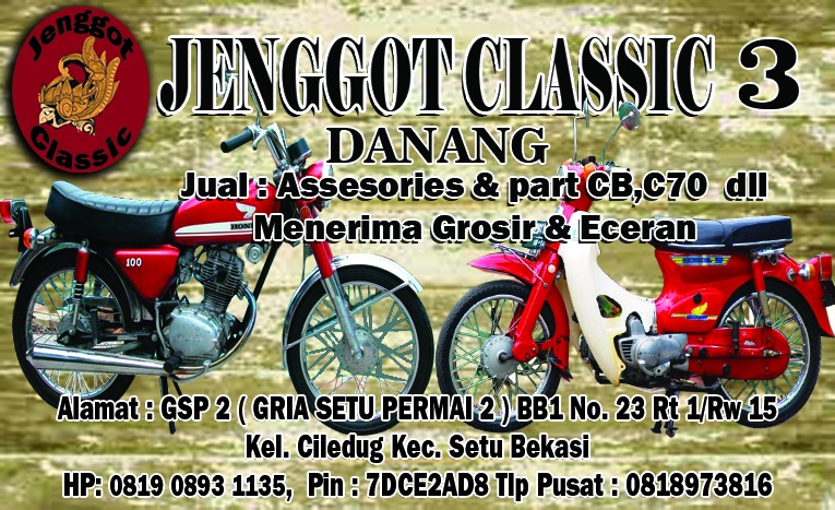 JENGGOT CLASSIC 3 SETU