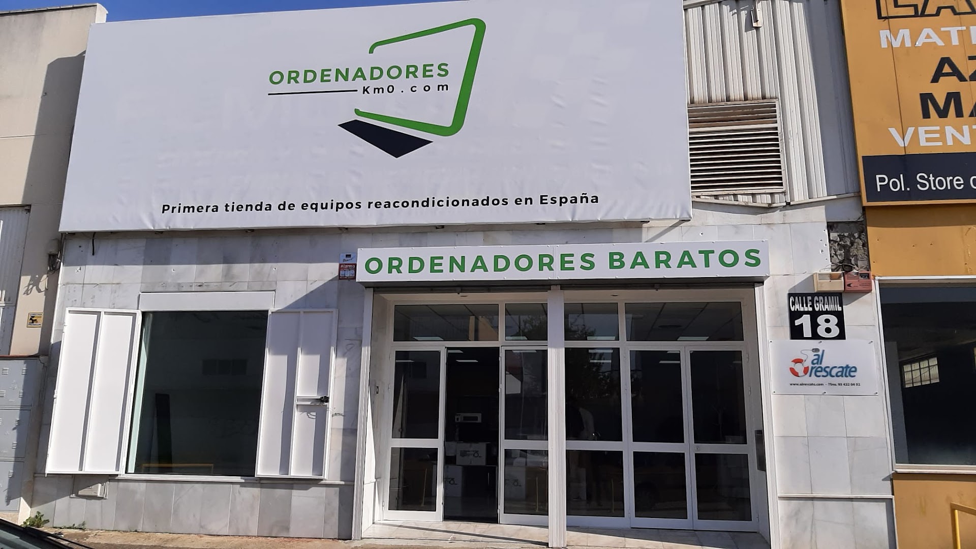 Ordenadores KM 0, tienda de ordenadores reacondicionados en Sevilla