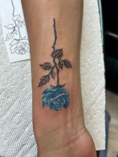 Explore rocky horror tattoo ideas, creative tattoo ideas in King Of Prussia, available at Get Ink Gallery