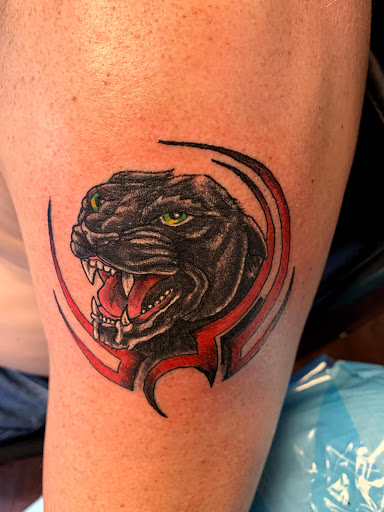 Explore eiffel tower tattoo ideas, creative tattoo ideas in Seymour, available at American Gypsy Tattoo Corp.