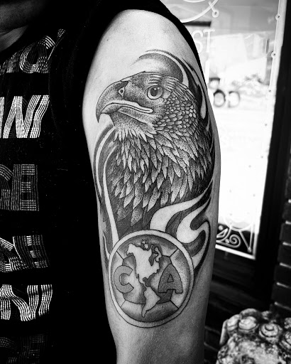 Explore michael myers tattoo ideas, creative tattoo ideas in Asheboro, available at Blue Luna Tattoo Company, LLC