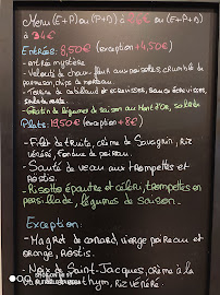 Restaurant Au p'tit Coin à Besançon - menu / carte