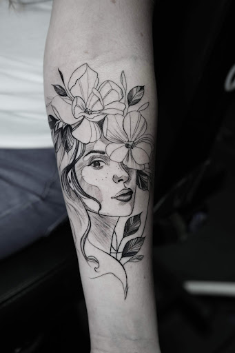 Explore tattoo ideas with initials, creative tattoo ideas in Jacksonville, available at American Tattoo Society of Jacksonville