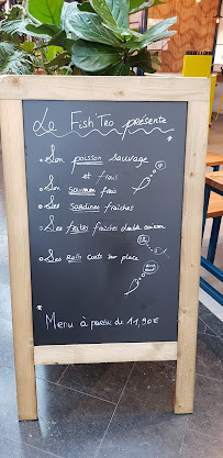 Restaurant de spécialités à base de poisson-pêcheur Le Fish'tro à Vélizy-Villacoublay (le menu)