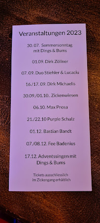 Carte du Zickengang à Golzow