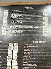 Menu / carte de Pizzeria Baffo à Brindisi