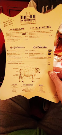 Restaurant à viande Restaurant La Boucherie à Trignac (la carte)