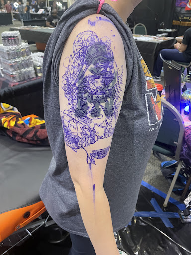 Explore small fishing tattoo ideas, creative tattoo ideas in Hillsboro, available at Reflections Art Gallery and Studio