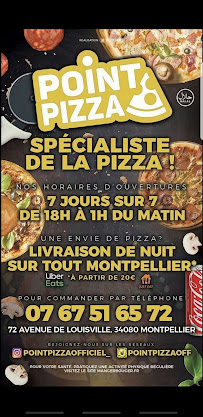 Point pizza montpellier à Montpellier carte