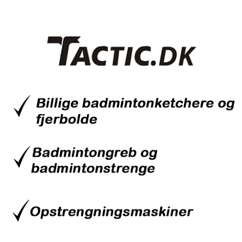 Tactic.dk – Webshop | Badmintonketchere og andet badmintonudstyr - Sportsbutik