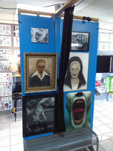 Explore black & white tattoo ideas, creative tattoo ideas in Bradenton, available at Memory Lane Tattoo Co.