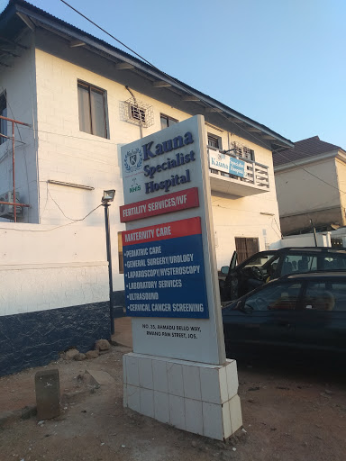 Kauna Specialist Hospital, No. 35, Rwang Pam Street, Ahmadu Bello Way, Jos, Plateau, Nigeria, Hospital, state Plateau
