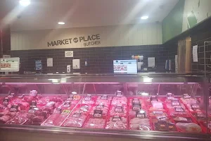 Market place butcher image