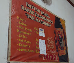Bakso DAGING PAK MARSONO photo