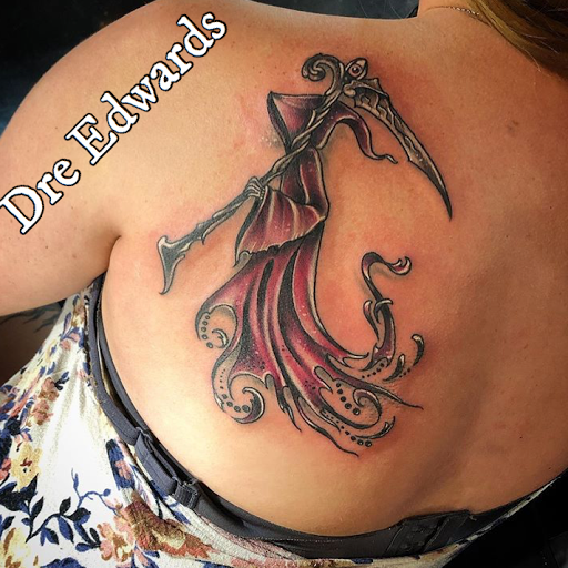 Explore small anime tattoo ideas, creative tattoo ideas in Savannah, available at Tramp Art Studios