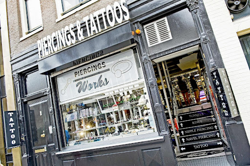 Piercing shop Amsterdam