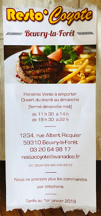 Aliment-réconfort du Friterie Resto Coyote à Beuvry-la-Forêt - n°10