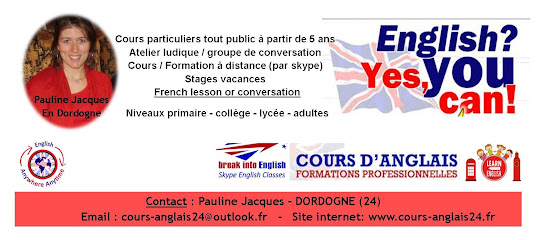 Cours Anglais / Formation & coaching - Dordogne 24